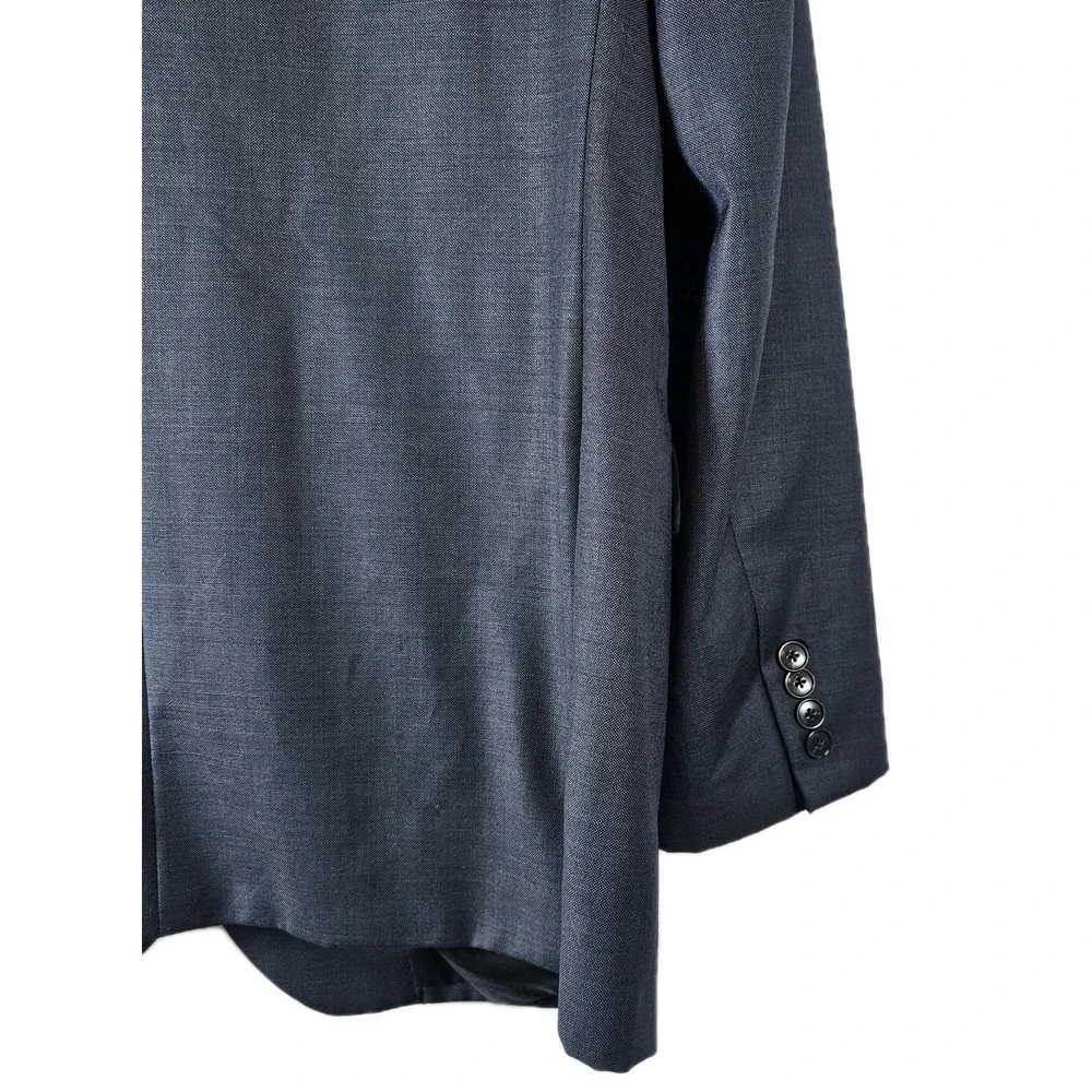 Jos. A Bank Traveler's Collection Slim Fit Navy‎ Blazer 10% Wool 43R (40R) EUC